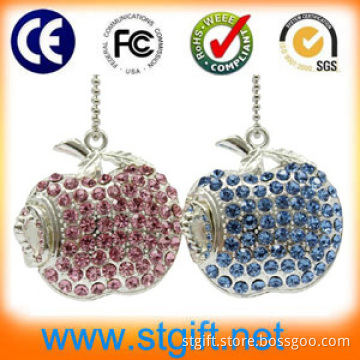 Apple Model USB Pendrive, Jewelry USB Flash Drive for Christmas Gift